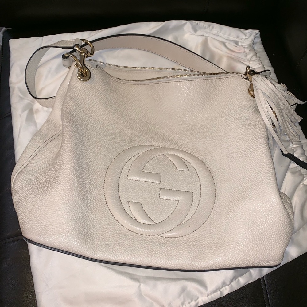 Gucci Soho Leather Shoulder Bag - Picture 3 of 8
